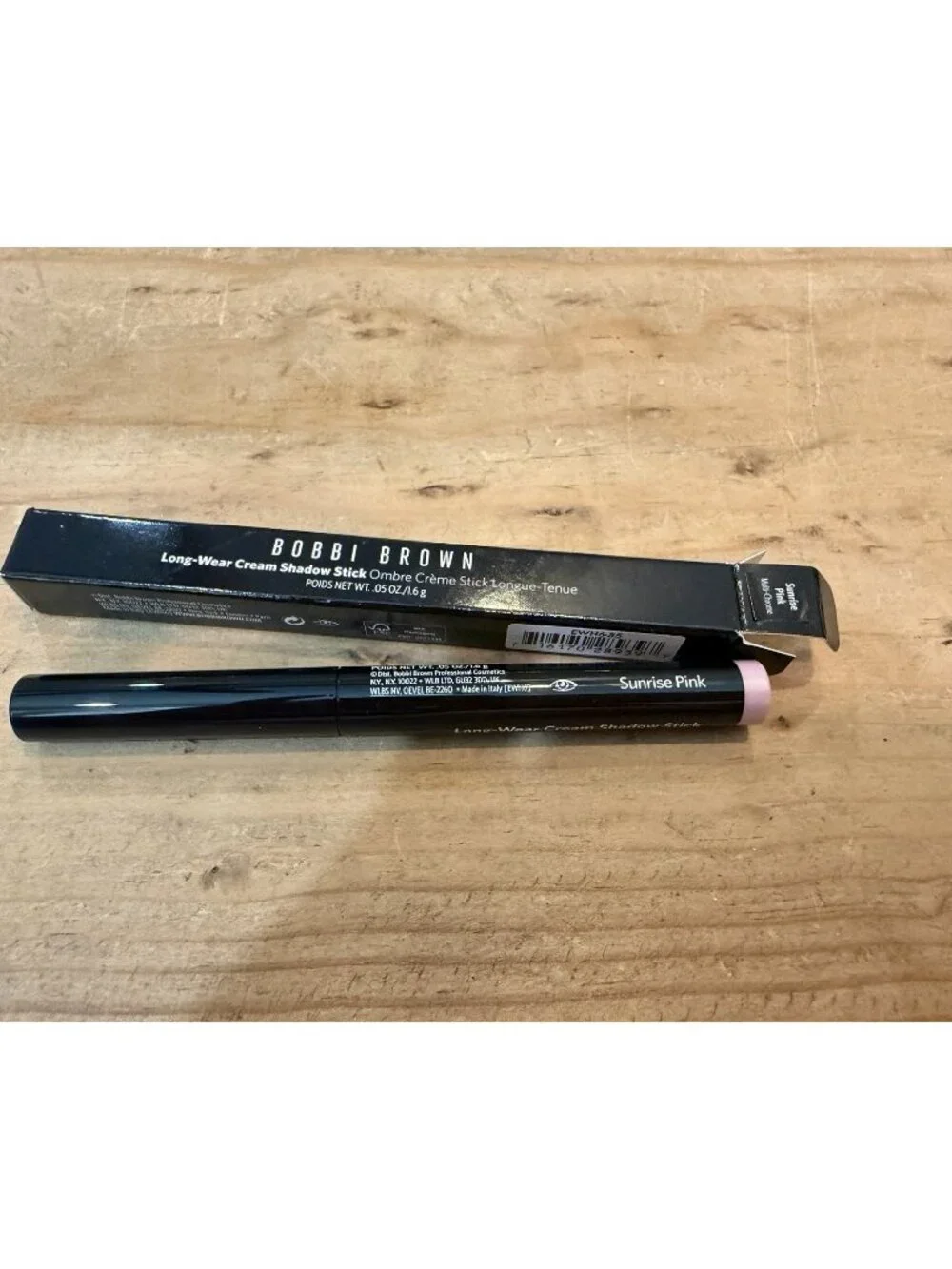 Bobbi Brown Long-Wear Cream Shadow Stick Sunrise Pink Multi-Chrome New W/ Box